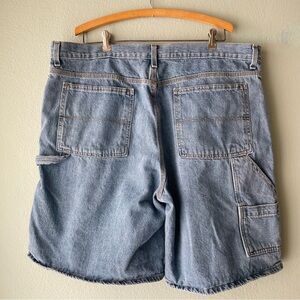 🦞3/$30🦞 Faded Glory | Y2k Light Wash Carpenter Cargo Jean Shorts